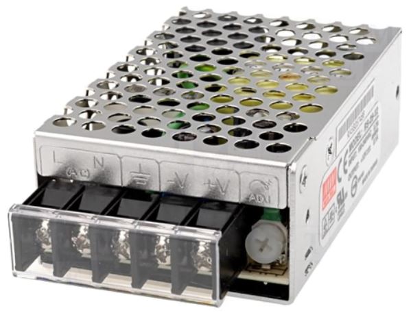 Tápegység, 12 VDC, 2,1A, Mean Well RS-25-12